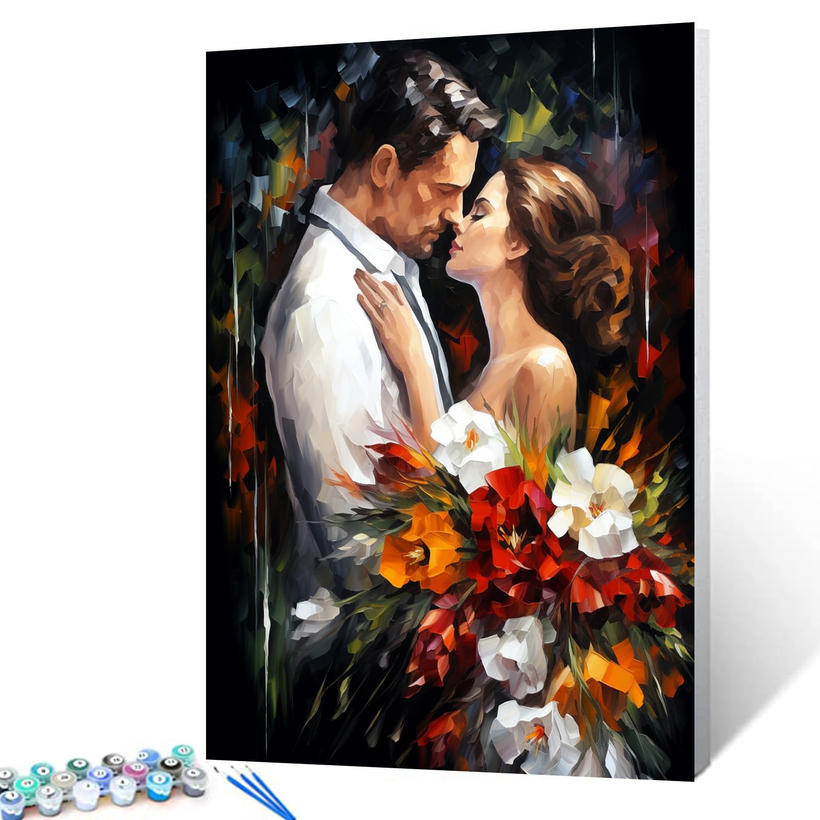 Amazon.com: Tucocoo Romantic Lovers Paint by Number for Adults